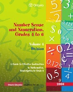 Number Sense and Numeration Grade 4 to 6 - Volume 4 Division Number Sense and Numeration Grade 4 to 6 - Volume 4 Division