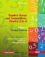 Number Sense and Numeration Grade 4 to 6 - Volume 6 Decimal Numbers Number Sense and Numeration Grade 4 to 6 - Volume 6 Decimal Numbers