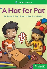 HARCOURT Leveled Readers Grade 1 Above-level - A Hat for Pat