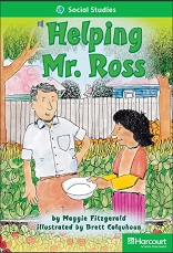 HARCOURT Leveled Readers Grade 1 Above-level - Helping Mr Ross