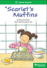HARCOURT Leveled Readers Grade 1 Above-level - Scarlets Muffins