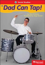 HARCOURT Leveled Readers Grade 1 Below-level - Dad Can Tap HARCOURT Leveled Readers Grade 1 Below-level - Dad Can Tap