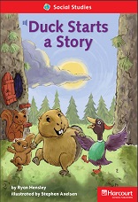 HARCOURT Leveled Readers Grade 1 Below-level - Duck Starts a Story HARCOURT Leveled Readers Grade 1 Below-level - Duck Starts a Story