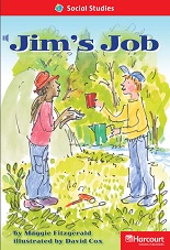 HARCOURT Leveled Readers Grade 1 Below-level - Jims Job