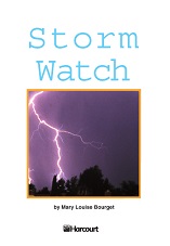 HARCOURT Leveled Readers Grade 1 Below-level - Storm Watch