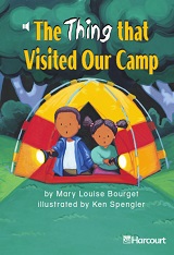 HARCOURT Leveled Readers Grade 1 Below-level - The Thing that Visited Our Camp