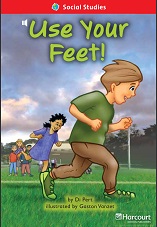 HARCOURT Leveled Readers Grade 1 Below-level - Use Your Feet