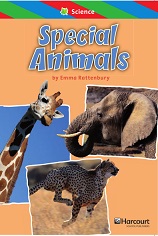 HARCOURT Leveled Readers Grade 1 ELL Level - Special Animals