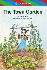 HARCOURT Leveled Readers Grade 1 ELL Level - The Town Garden