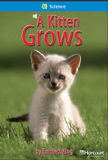 HARCOURT Leveled Readers Grade 1 On level - A Kitten Grows
