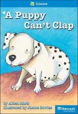 HARCOURT Leveled Readers Grade 1 On Level - A Puppy Cant Clap