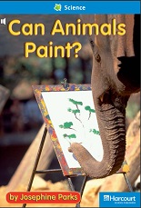 HARCOURT Leveled Readers Grade 1 On Level - Can Animals Paint