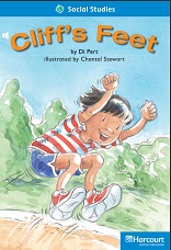 HARCOURT Leveled Readers Grade 1 On Level - Cliffs Feet