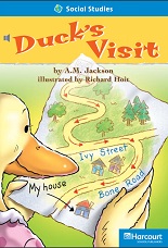 HARCOURT Leveled Readers Grade 1 On Level - Ducks Visit