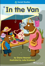 HARCOURT Leveled Readers Grade 1 On Level - In the Van
