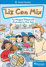 HARCOURT Leveled Readers Grade 1 On Level - Liz Can Mix