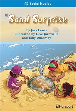 HARCOURT Leveled Readers Grade 1 On Level - Sand Surprise