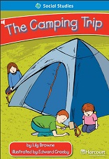 HARCOURT Leveled Readers Grade 1 On Level - The Camping Trip