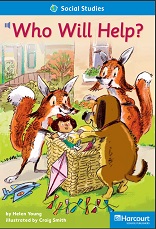HARCOURT Leveled Readers Grade 1 On Level - Who Will Help HARCOURT Leveled Readers Grade 1 On Level - Who Will Help