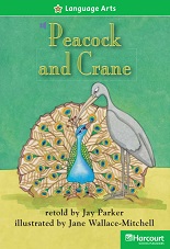 HARCOURT Leveled Readers Grade 2 Above-level - Peacock and Crane