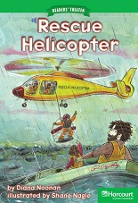 HARCOURT Leveled Readers Grade 2 Above-level - Rescue Helicopter