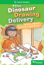 HARCOURT Leveled Readers Grade 2 Above-level - The Dinosaur Drawing Delivery