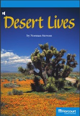 HARCOURT Leveled Readers Grade 3 On Level - Desert Lives HARCOURT Leveled Readers Grade 3 On Level - Desert Lives