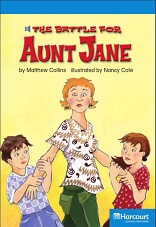 HARCOURT Leveled Readers Grade 3 On Level - The Battle for Aunt Jane