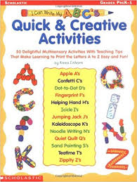 Scholastic I Can Write My ABCs Quick and Creative Activities