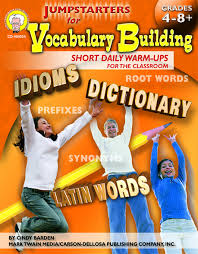 Jumpstarters for Vocabulary Building Resource Book Grade 4-8 Plus