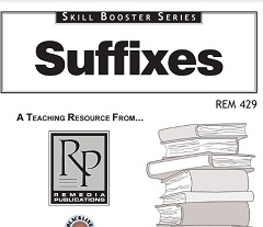 Skill Booster Series Suffixes REM 429 A Teaching Resource From Skill Booster Series Suffixes REM 429 A Teaching Resource From