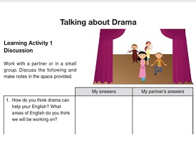 Learning English through Drama (Secondary 4-6) A Resource Package Learning English through Drama (Secondary 4-6) A Resource Package