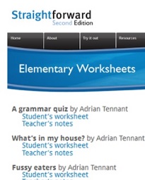 Straightforward 2nd Edition Elementary Worksheets Straightforward 2nd Edition Elementary Worksheets