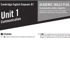 Empower B1 Pre-Intermediate Academic Worksheets Empower B1 Pre-Intermediate Academic Worksheets