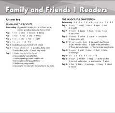 Family and Friends 2nd Edition Readers Answer Keys 1-6 Family and Friends 2nd Edition Readers Answer Keys 1-6