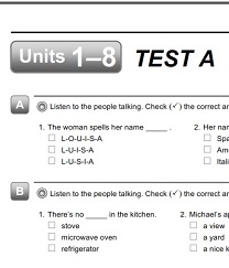 Cambridge Interchange 5th Edition Intro Assessment Test and Quizzes Cambridge Interchange 5th Edition Intro Assessment Test and Quizzes