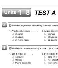 Cambridge Interchange 5th Edition 1 Assessment Test and Quizzes Cambridge Interchange 5th Edition 1 Assessment Test and Quizzes