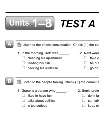 Cambridge Interchange 5th Edition 3 Assessment Test and Quizzes