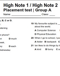 High Note 1 Tests High Note 1 Tests
