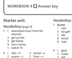 OXFORD English Plus 4 Workbook Answer Keys