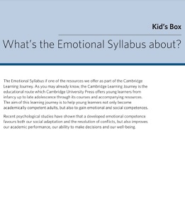 Kids Box 2nd Edition Emotional Syllabus Kids Box 2nd Edition Emotional Syllabus