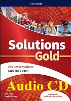 Solutions Gold Pre Intermediate Student Book Audio CDs