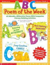 Scholastic Teaching Resources - ABC Poem Of The Week Grades Pre K1 Scholastic Teaching Resources - ABC Poem Of The Week Grades Pre K1