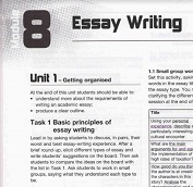 Transferable Academic Skills Kit TASK Module 8 University Foundation Study Essay Writing Teachers Book