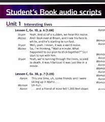 Cambridge Touchstone 2nd Edition 4 Scripts and keys Cambridge Touchstone 2nd Edition 4 Scripts and keys