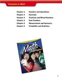 Glencoe Math Triumphs Foundations for Algebra 1 Teacher Edition
