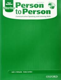 OXFORD Person to Person 3rd Edition Starter Test Booklet