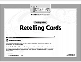 TREASURES Retelling Cards Kindergarten TREASURES Retelling Cards Kindergarten