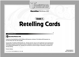 TREASURES Retelling Cards Grade 1