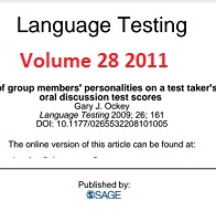 Journal of Language Testing Volume 28 2011